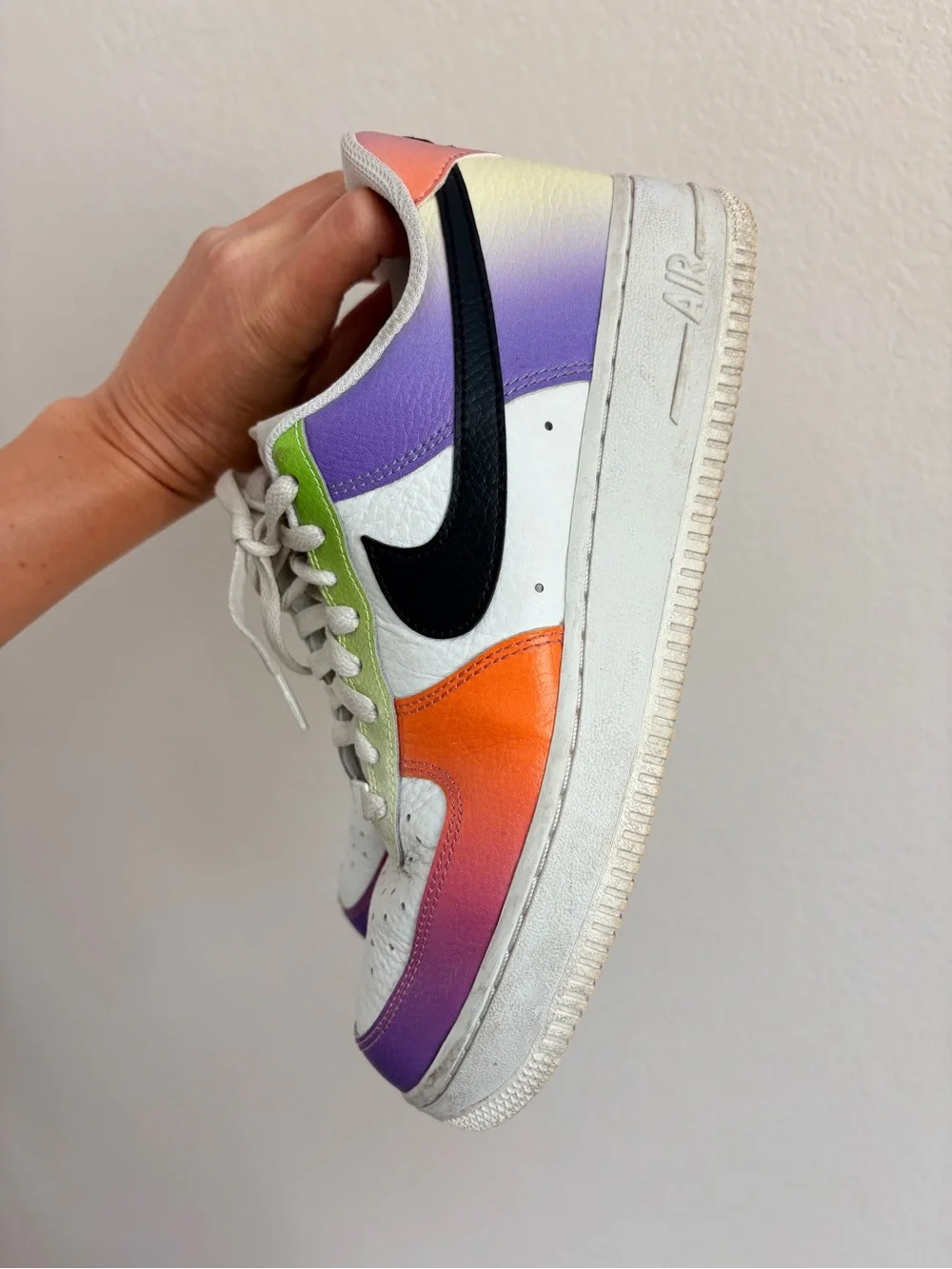 Nike Air Force 1 '07 Multi-Color Gradient Sneakers